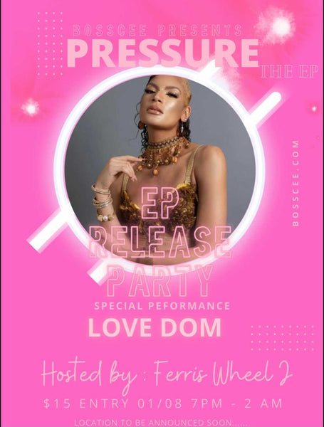 I’ll be performing at BossCee birthday and new Ep release party!! Hosted by @ferriswheeljay