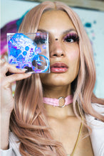 Load image into Gallery viewer, Artist Lovedom modeling handmade Art Coaster
