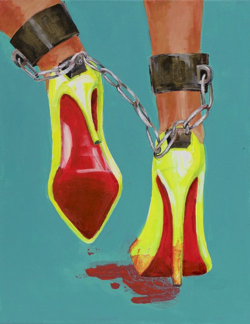 Label Slaves- Slave to the Red Bottom